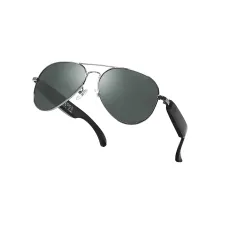 F18 AI Smart Glasses Real Time Translation 100 Languages bluetooth 5.4 Calling Bilateral Stereo Sound Type-C Charging UV Protection for Travel Business