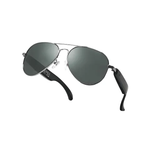 F18 AI Smart Glasses Real Time Translation 100 Languages bluetooth 5.4 Calling Bilateral Stereo Sound Type-C Charging UV Protection for Travel Business