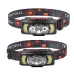 810/810s XPE+LED+COB Strong Light Smart Wave Sensor Headlamp Built-in Battery USB Charging Power Display Headlight
