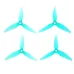 6 Pairs HQProp 4X3X3V2 4030 4 Inch 3-Blade Propeller 5mm Hole Poly Carbonate for RC Drone FPV Racing