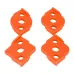4pcs Woodworking Router Corner Templates Jig R Angle Routing Curved Corner Milling Circular Radian High Hardness ABS Tool