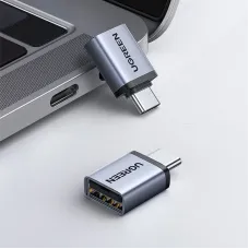 UGreen US306 Type-C Male to USB2.0 Female OTG Adapter Converter for iPhone for Xiaomi for Samsung Mobile Phone Tablet