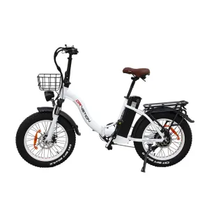 USA DIRECT DRVETION CT20 Electric Bike 48V 20AH Battery 750W Motor Recommended Top Speed 25KM/H 20*4.0inch Fat Tires 80-110KM Max Mileage 150KG Max Load Folding Electric Bicycle