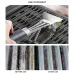 Long Handle BBQ Grill Cleaning Brush with Stainless Steel Scraper Bristles Cleaner Heavy Duty BBQ Tool Easy Stain Removal Grill Wire Brush Barbecue Accessories