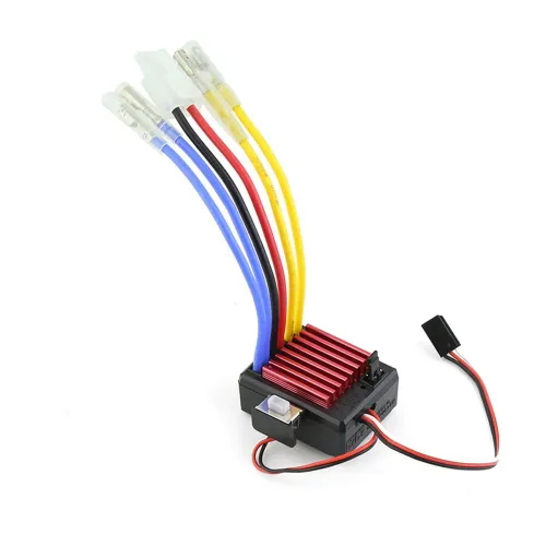 Waterproof Brushed ESC 60A/80A for 103BK 108BK RC Climbing Car and Boat Model ESC Tamiya Plug