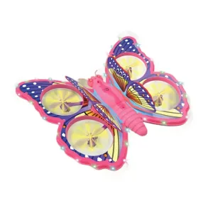 E0-25 Flying Glitter Butterflying Intelligent Gravity Sensor Obstacle Altitude Hold Mode 360 Filp Colorful LED Lighting 2.4G 4CH RC Toys Kids Gift Drone Quadcopter RTF