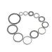 280/Pcs Aluminum Flat Washer Gasket Set M5/6/8/10/12/14/16/20 Flat Ring