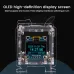 0.96 Inch ESP8266 Mini Weather Forecast Clock OLED Display Electronic Clock Diy Kit Support 2.4G Wifi Network With Case Fun Diy Soldering Loose Parts