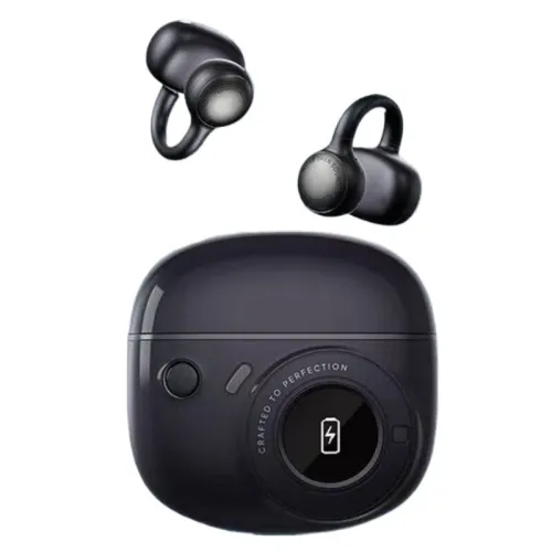 Edifier HUAZAI Paipai TWS Earclips Wireless bluetooth 5.4 Earphone OLED Screen Display 11mm Titanium-plated Composite Diaphragm Unit Deep Bass AI Call Noise Cancelling 35H Playback IP56 Waterproof Sports Headphones