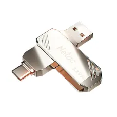 Netac US12 Type-C & USB3.2 Flash Drive 256G 128G 64G High Speed Pendrive Mobile U Disk for PC Computer Laptop