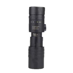 10X-300X40mm High Zoom BAK4 Monocular Professional Long Range Telescope Low Light Night Vision Outdoors Camping Hiking Spotting Scope