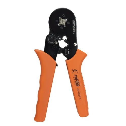 PARON  JX-1687 6-4 Tube-type Terminal Crimping Plier Ratchet Labor-saving Crimping Pliers Sleeve-type Terminal Crimping Pliers Wire Ear Crimping Tool