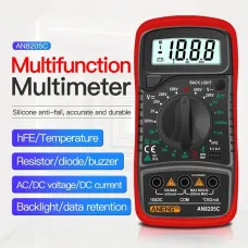 ANENG AN8205C Digital Multimeter AC/DC Ammeter Volt Ohm Tester Meter Multimetro With Thermocouple LCD Backlight