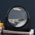 3D Flowing Sand Painting Table Moving Sand Picture High Transparency 360 Rotatable Design Desktop Decor Home Office Sandscape Painting Ornaments