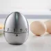 60 Minute Mechanical Egg Shaped Timer Kitchen Timer Electronic Steel Egg Timing Tools Loud Manual Reminder Alarm Clock Home Shower