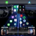 2 in 1 Wireless CarPlay Adapter Android Auto Bluetooth 5.0 Dual Band WiFi USB Connection Auto Connect OTA Update Plug and Play