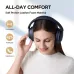 1MORE SonoFlow Pro HQ51 Wireless ANC Headphone bluetooth Headset QuietMax Intelligent Noise Cancelling AI Call Noise Reduction 40mm Diamond Dynamic Driver Hi-Res Audio Lossless 100H Battery Life Low Delay Gaming Headset Headphones