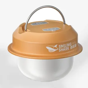 Smiling Shark Camping Light, Super Bright Rechargeable Tent Light Tripod Avainable Portable Multifunctional Lanterns LEOutdoor Emergency Lights