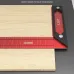 12 Inch 16 Inch Woodworking Square Aluminum Framing Mitre Square Ruler for Leveling and Measuring Rafter Ruler