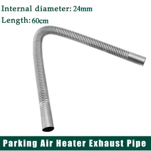 24mm Air Diesel Heater Exhuast System Stainless Steel Exhuast Pipe Caravan RVs