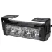 12V 4LED*2 Flashing Lights Car Front Grille Warning Lights Strobe Lights One To Two Long Bar Lights Warning Lamp