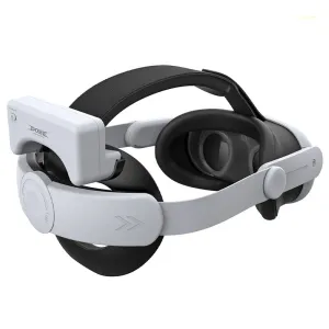 DOBE TY-3878 Adjustable Battery Head Strap Replacement with 18500mWh Battery Pack Helmet Headband Charger for Meta Quest 3S VR Accessories