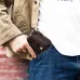 Ekphero Men's RFID Genuine Leather Wallet Large Capacity Multi-card Anti-theft Retro Design Fashion Multifunctional Wallet