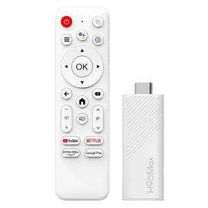 H96Max 2+16G H313 Smart TV Stick Android 10.0 3D 4K UHD Support WiFi6 & BT5.0 Media Player Google TV Receiver Set Top Box
