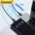 ESSAGER ES-X45 6A 120W USB-A to Type-C Cable Fast Charging Data Transmission Copper Core Line 1M/2M Long for iPhone 15 15 Plus for Samsung Galaxy Z Flod 6 for Xiaomi Civi 4 Pro for Huawei Pura 70 Ultra