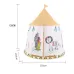IPRee Indian Portable Play Kids Tent Indian Tent Yurt Children Indoor Outdoor Ocean Ball Pool Game Tent Castle Room House Toy