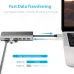 Bakeey FX15W 15 in 1 USB-C Hub Docking Station Adapter with 1*PD/ 1*SD/ 1*TF/ 4*USB 2.0/ 3*USB 3.01*HDMI/1 *LAN/ 1*VHA/ 1*Audio