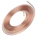 Roll Copper Steel 25 ft. 3/16" Brake Line Pipe Tubing with 20 Pcs Kit Fittings Brake Female Male Nut
