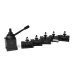 DEMOKE 250 Series Quick Change Tool Post System Compatible Holders High Precision Rigidity 1/4-5/8 Tool Bit Range