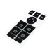 Window Switch Button Repair Stickers For 2008-2014 Mercedes Benz W204 C300 C350