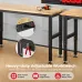 ENJOYWOOD 60 inch Worktable Workbench with Power Outlet 2000 lbs Load Capacity Garage Table Desk Adjustable Height Work Bench for Garage/Wood Shop/Office/Home