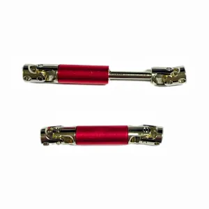 2PCS LDRC 18401 18499 1/18 Rock Crawler RC Car Parts Metal Drive Shaft Vehicles Models Spare Accessories