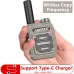 ABBREE AR-63 Mini Walkie Talkie Wireless Copy Frequency Long range Type-C Charger for Hotel Business Two Way Radio