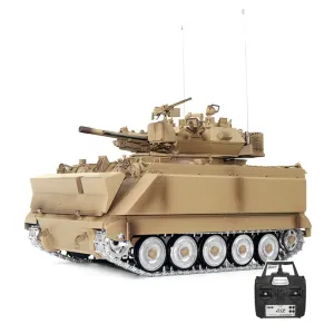 Tongde Model M113A1 MRV RTR 1/16 2.4G RC Battle Tank Smoke Sound Shooting LED Light Simulated Vehicles Model RTR Toys