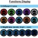 2" 52mm 12V Universal Car Turbo Boost Pressure Gauge Meter PSI  Digital LED Readout Display 10 Colors with Sensor -30~30PSI