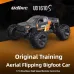 UDIRC 1610S 1/16 2.4G 4WD 80km/h Brushless RC Car LED Light Full Proportional Off-Road Climbing Truck High Speed Large Foot Remote Control Vehicles Models Oil Filled Shocks Metal Dogbone Toys