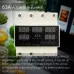 Five-Screen Auto-Switching Three-Phase Digital Voltage Protector 63A 220V Adjustable Over/Under Voltage Protection Device with Real-Time Monitoring