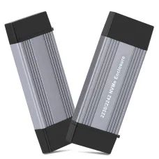 Dual Protocol 10Gbps M.2 MVMe & NGFF SSD Case USB3.1 Gen2 Aluminum Case External Solid State Drive Enclosure for M/M&B Key M.2 NVME SSD 2230 2242