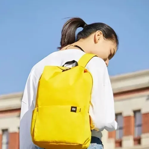 XIAOM10L Colorful Small Backpack Men's and Women's City Leisure Travel Shoulder Bag Laptop Backpack Outdoor Waterproof Student Portable Sports Bag