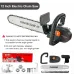 HLIDA Multi-Compatible Electric Chain Saw Converter DIY Kit Adjustable Hardened Saw Chain High Speed 11000rpm with Auto-Oil Supply Safety Features for Effective Wood Glass Metal Cutting