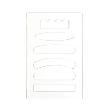 6-in-1 Acrylic Woodworking Handle Router Template Guide 6 Styles Clear Precision Craft Tool Compact Lightweight for DIY Projects