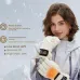 TENGOO USB Charging Heated Gloves Touchscreen 3 Levels Temperature Windproof Warm Cycling Gloves for Outdoor Winter Skiing
