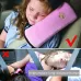 Universal Car Seat Belt Shoulder Cushion for Kids Adjust Shoulder Toddler Head Protector Baby Sleeping Seatbelt Positioner Plush Cover Pad