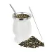 8oz Tea Yerba Mate Cup 304 Inox Double-Wall Insulated Vacuum Stainless Steel Mate Straw Tea Coffee Set With Spoon Brush Bombilla