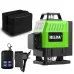 HILDA Green Light Laser Level High Accuracy 12-Line 3D 16-Line 4D User-friendly Wall Attachable Battery Powered Construction Tool Lithium Battery Remote Control