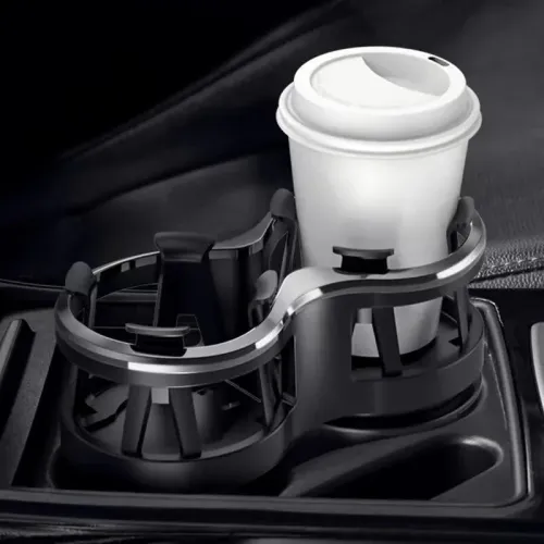 Car Cup Holder One Drag Two Drink Beverage Holder Car Drink Bottle Cup Holder Water Bottle Mount Stand Coffee Drinks Holder